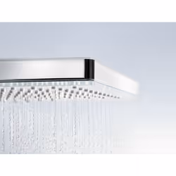 Hansgrohe Rainmaker Select Pomme de douche fixe Chrome, Blanc