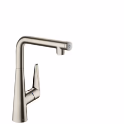 Hansgrohe Talis Select S, Robinet de salle de bain, Acier inoxydable