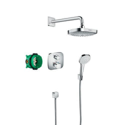 Hansgrohe Croma Select E système de douche Chrome