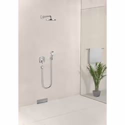 Hansgrohe Crometta Pommeau de douche Chrome, Blanc