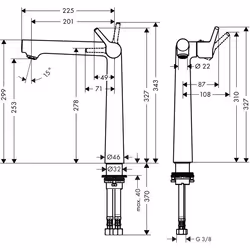 Hansgrohe Talis S Chrome