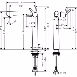 Hansgrohe Talis S Chrome