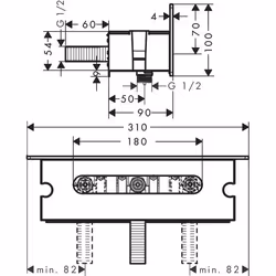 Hansgrohe FixFit - Vue supplémentaire 6