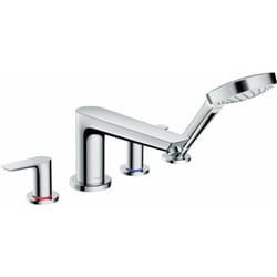Talis e Set de finition Mélangeur 4 trous pour montage sur bord de baignoire (71748000) - Hansgrohe