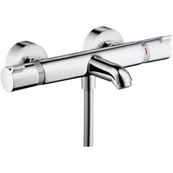 Description générale Mitigeur thermostatique bain/douche Ecostat Comfort C3 de Hansgrohe, offrant une finition chromée. Ce mi ...