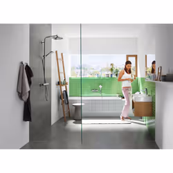 Hansgrohe Crometta 1,25 m Chrome, Blanc