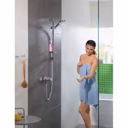 Hansgrohe Crometta système de douche Chrome, Blanc - Vue supplémentaire 5