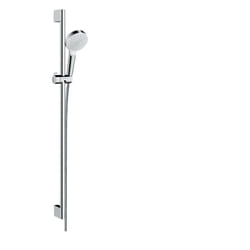 Hansgrohe Crometta système de douche Chrome, Blanc