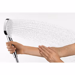 Hansgrohe Crometta Pommeau de douche Chrome, Blanc