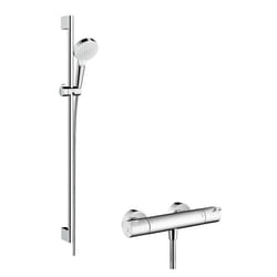 Hansgrohe Crometta système de douche Chrome, Blanc