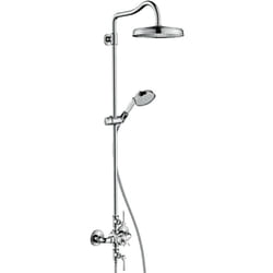 Hansgrohe - Axor Montreux - Showerpipe avec mitigeur thermostatique et douche de tête 1 jet, chrome 16572000