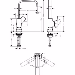 Hansgrohe Metropol Chrome