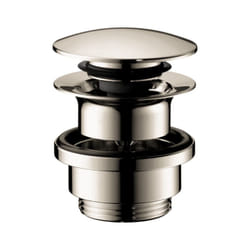 Hansgrohe Garnitures de vidage - Garniture de vidage Push-Open pour mitigeur de lavabo et de bidet, bronze brossé 50100140