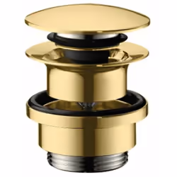 Garniture de vidage Push-Open pour mitigeur de lavabo et de bidet commande par pression de la bonde pour lavabos avec trop-pl ...
