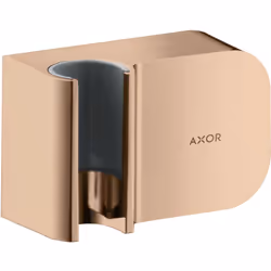 hansgrohe AXOR One 1 x unité de portier Détails du produit avec fonction support de douche intégrée pour flexibles avec écrou ...