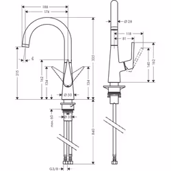 Hansgrohe Talis S Chrome