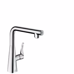 Hansgrohe Metris Select, Robinet de salle de bain, Chrome