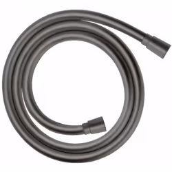 Flexible de douche 1,25 m Isiflex noir chromé brossé