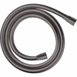 Flexible de douche 1,60 m Isiflex noir chromé brossé