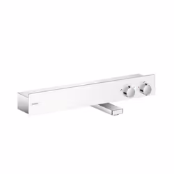 Hansgrohe ShowerTablet, Robinet de salle de bain, Chrome, Blanc