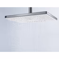 Hansgrohe Rainmaker Select Pomme de douche fixe Noir, Chrome