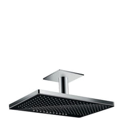 Hansgrohe Rainmaker Select Pomme de douche fixe Noir, Chrome