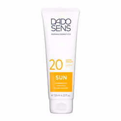 DADO SENS 114021180, Gel de protection solaire, Visage et corps, Tube, Anti-âge, Protection, Peau sensible, 125 ml