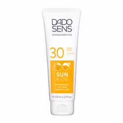 DADO SENS Sun Cream Kids SPF 30, Crème d’écran solaire, Corps, Tube, Protection, Peau sensible, 125 ml
