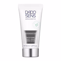 DADO SENS Regeneration E, Crème de nuit, Femmes, Peau sensible, Visage, Anti-âge, Raffermissant, Hydratant, Régénération, Lis ...
