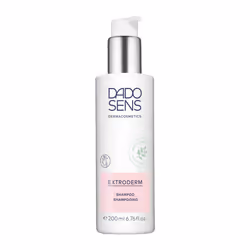 DADO SENS ExtroDerm Shampoo, 200 ml, Shampoing, Unisexe, Tous types de cheveux, Anti-démangeaisons, Hydratant, Brillant, Apai ...