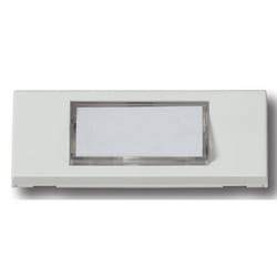 Heidemann 17970049 Bouton poussoir de sonnette de porte Blanc Avec fil
