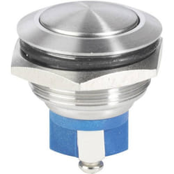 Heidemann 70523 Bouton de sonnette simple acier inoxydable 48 V/2 A