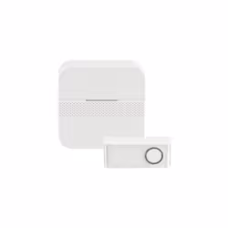 signal d'appel optique (2 LED bleues) volume réglable sur 4 niveaux jusqu'à env. 80 dB Suspension murale émetteur résistant a ...