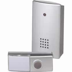 Informations techniques Composants de la sonnette sans fil : Set complet Couleur : argent Dimensions récepteur : 107 x 62 x 3 ...