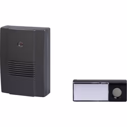 Sonnette sans fil Set complet avec porte-nom Heidemann 70834 HX Outdoor