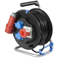 Rallonge avec bobine AS-Schwabe H05VV-F 5G1,5; 20 m