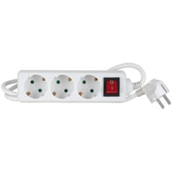 Rallonge électrique AS-Schwabe H05VV-F 3G1,5; 1,4 m