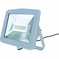 As - schwabe - 46405 - Slimline CHIP Spot LED 50W tres compact avec cable de 2M et fiche Schuko 50 W 230 V argente