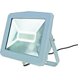 As - schwabe - 46405 - Slimline CHIP Spot LED 50W tres compact avec cable de 2M et fiche Schuko 50 W 230 V argente