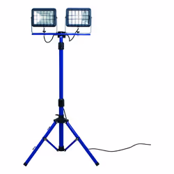 as-Schwabe 46409, 60 W, LED, IP65, Noir, Bleu, Éclairage autonome