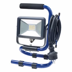 as-Schwabe 46410, 10 W, LED, IP65, Noir, Bleu, Éclairage autonome
