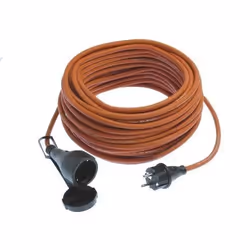 Rallonge électrique - as-Schwabe - 60265 - Câble caoutchouc rouge 50m - Extérieur - IP44