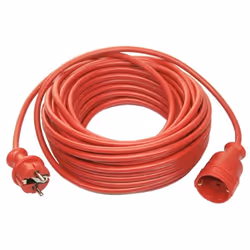 AS Schwabe Extension cables for indoor use, red multiprise 25 m 1 sortie(s) CA Intérieure Rouge