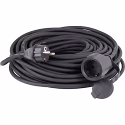 Gummi-Verlängerungsleitung für den Außenbereich H05RR-F Verlängerungskabel: Keine zu kurzen Kabel mehr! Die 50 Meter lange un ...