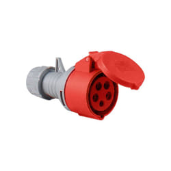 As-schwabe - cee Kupplung 400V 16A 5-polig 6h mit Schraubkontakt IP44