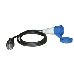 As-schwabe - cee Adapterleitung + Klappdeckel 230V 16A 1,5m H07RN-F 3G2,5