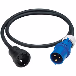 Rallonge électrique caravane - CEE fiche H07RN-F 3G 25 mm² - longueur 15 m