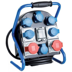 Bloc répartiteur électrique portatif de chantier CEE VTG9 FiL 25.6S Protection IP44 - as - Schwabe 60902