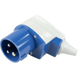 as - Schwabe as-Schwabe Prise coudée CEE 230 V / 16 A / 3 broches - Fiche CEE 3 broches (prise coudée) - Prise pour