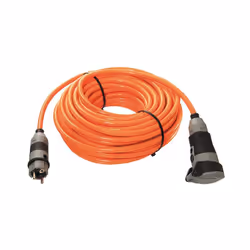 Verlägerungsleitung mit SCHUKOultra Pro H07BQ-F Verlängerungskabel mit 25 Meter schwere Gummischlauchleitung Typ H07BQ-F 3G2, ...